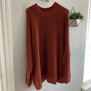 AE Oversized softest crew neck sweater